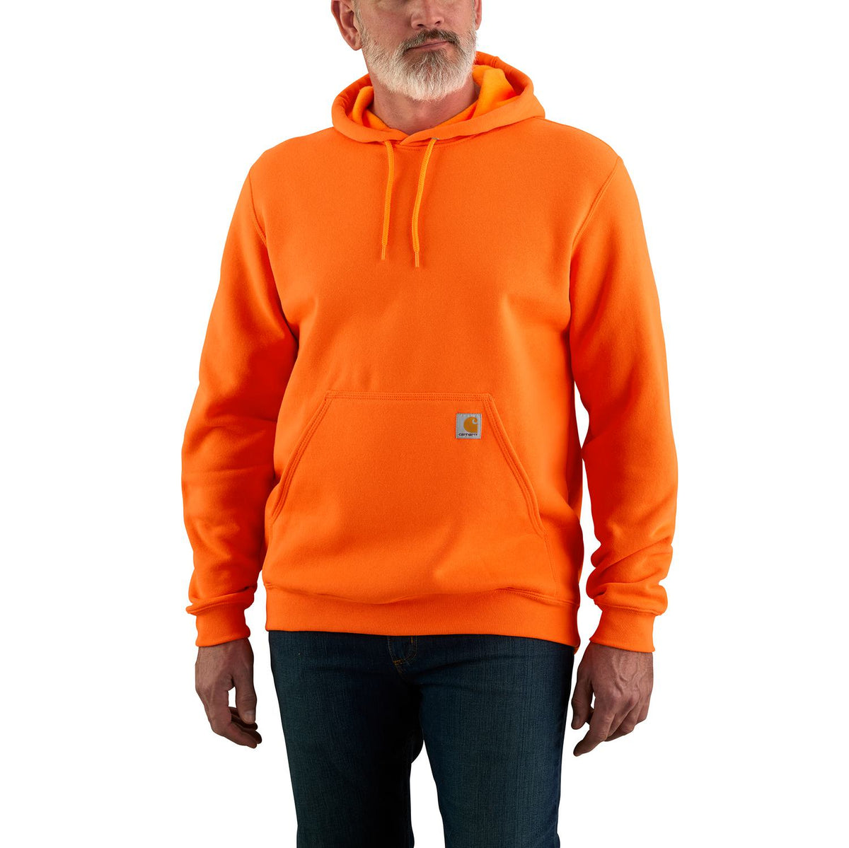 Carhartt Men's Marquette Sweatshirt Sweatshirts & Hoodies Carhartt Brite Orange 2XL Reg