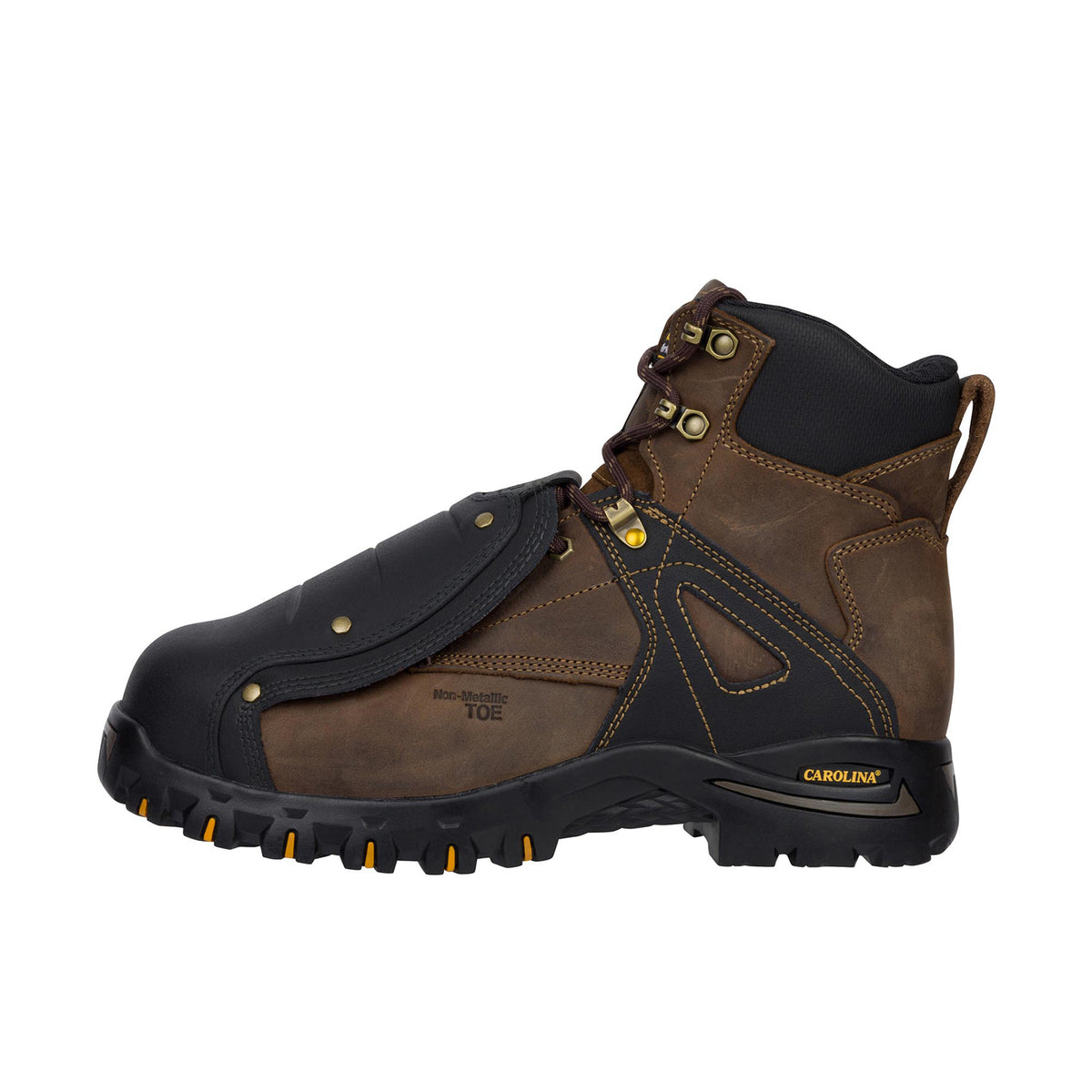 Carolina Men's Miter Ext 6” Waterproof Tiger D3o® External Met Guard Comp Toe Work Boot Work Boots Carolina