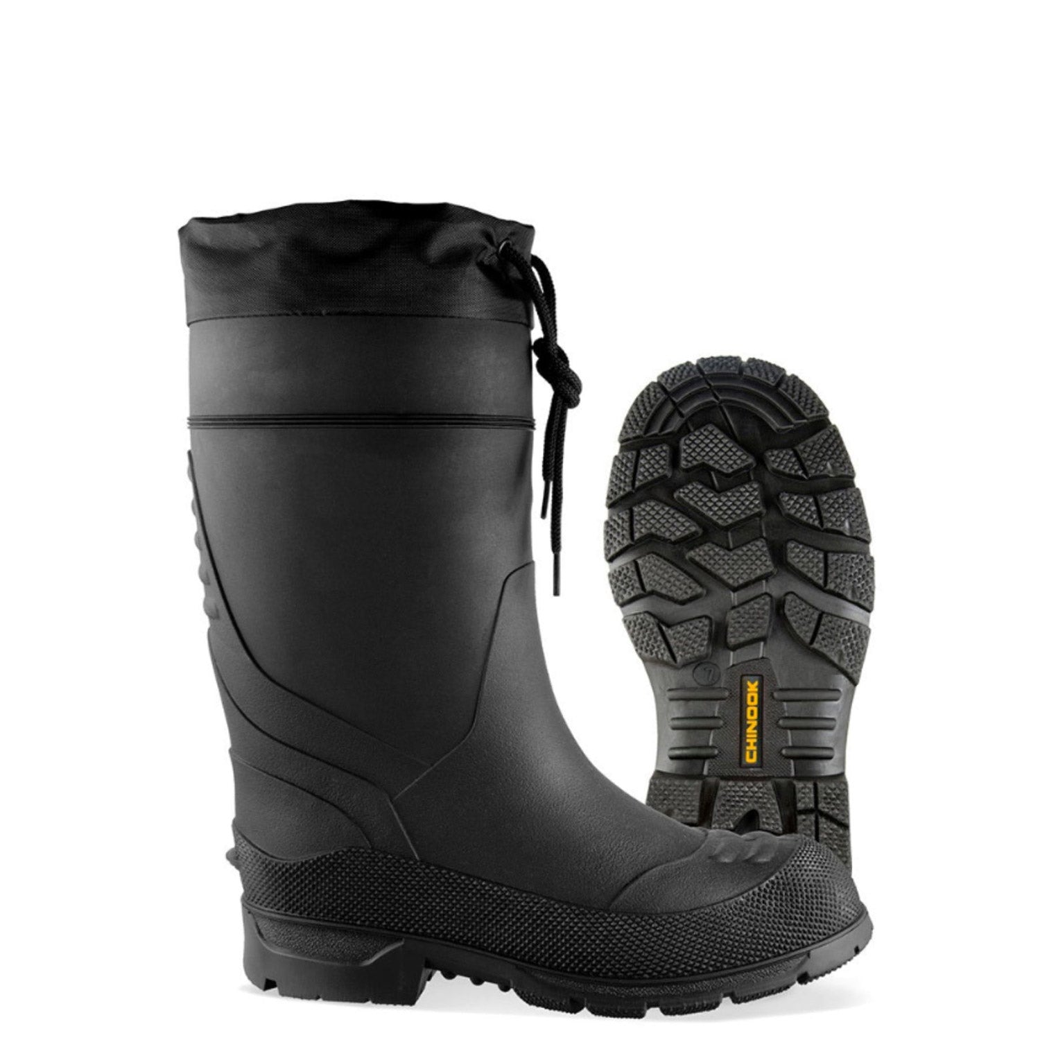 Chinook Unisex BadAxe Regrind Waterproof Cuff Rubber Boot - Work World - Workwear, Work Boots, Safety Gear