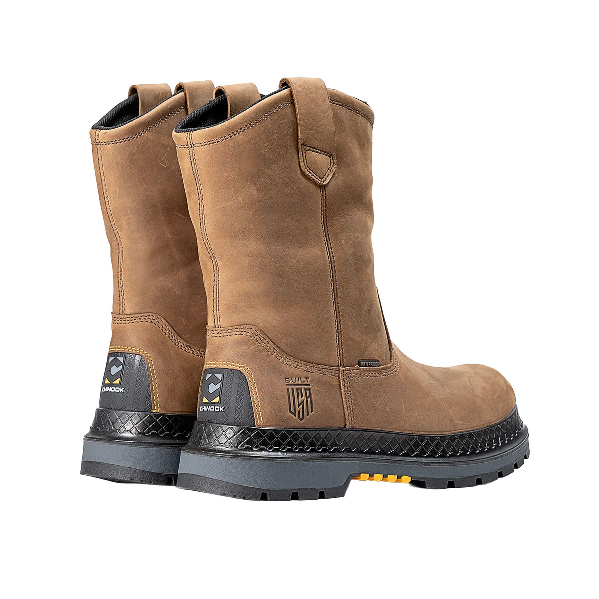 Chinook Footwear Men's Buckman Rancher Waterproof Wellington Work Boot - Work World - Workwear, Work Boots, Safety Gear