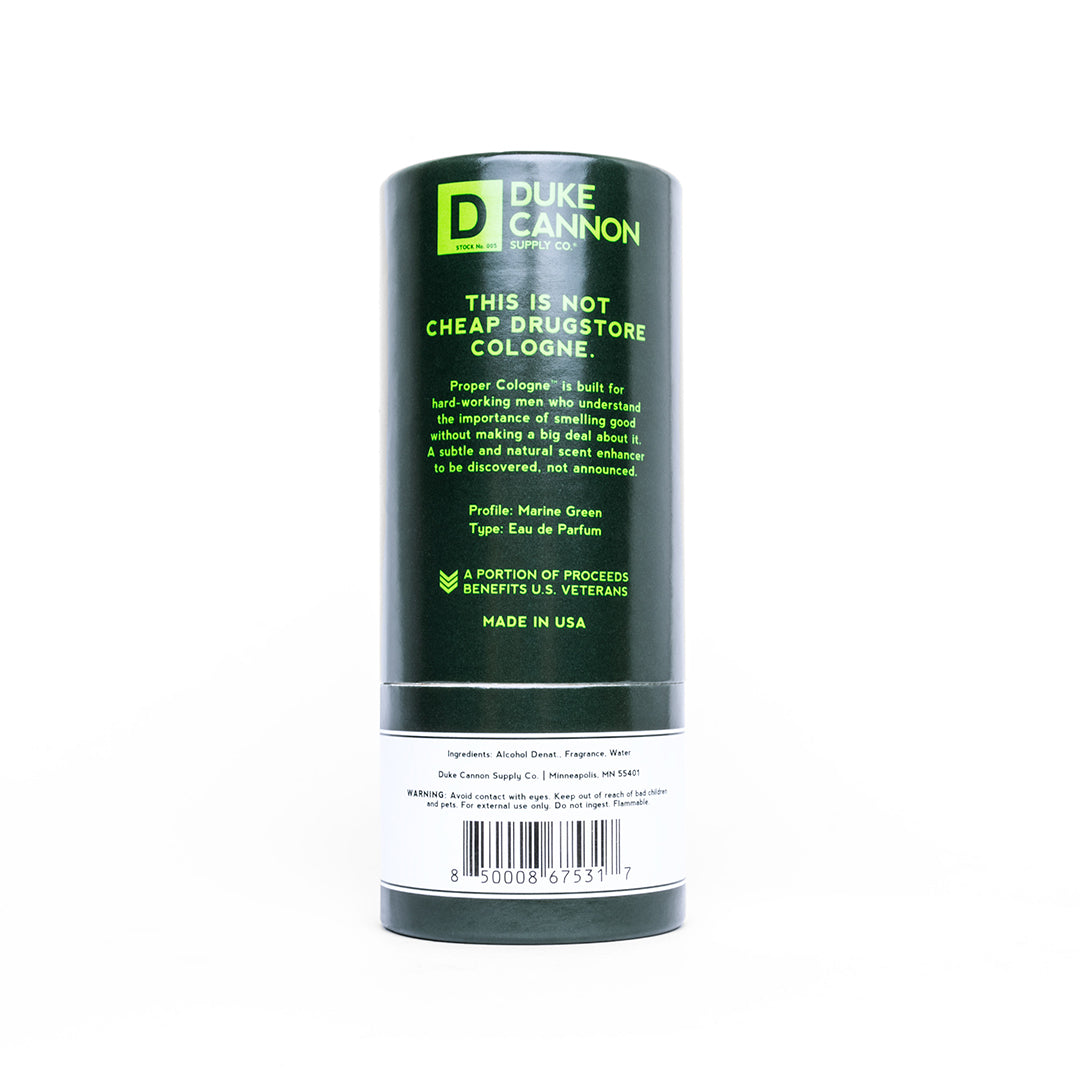 Duke Cannon Gunnison Proper Cologne - Work World - Workwear, Work Boots, Safety Gear