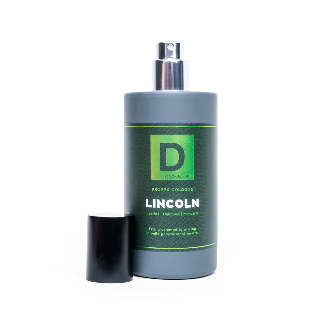 Duke Cannon Lincoln Proper Cologne - Work World - Workwear, Work Boots, Safety Gear