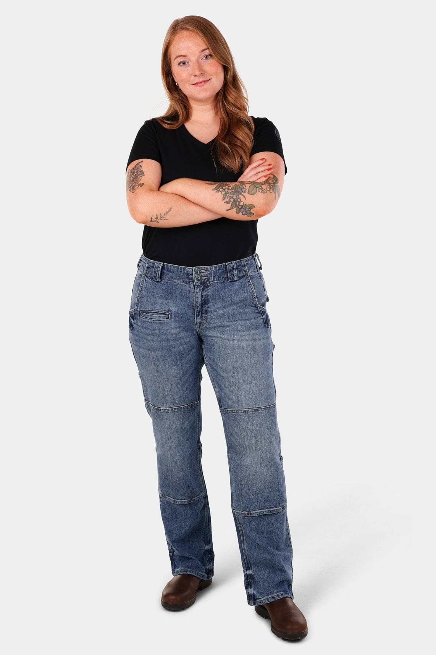 Dovetail Workwear Women's Day Construct 10-Pocket Double-Front Pant - Work World - Workwear, Work Boots, Safety Gear