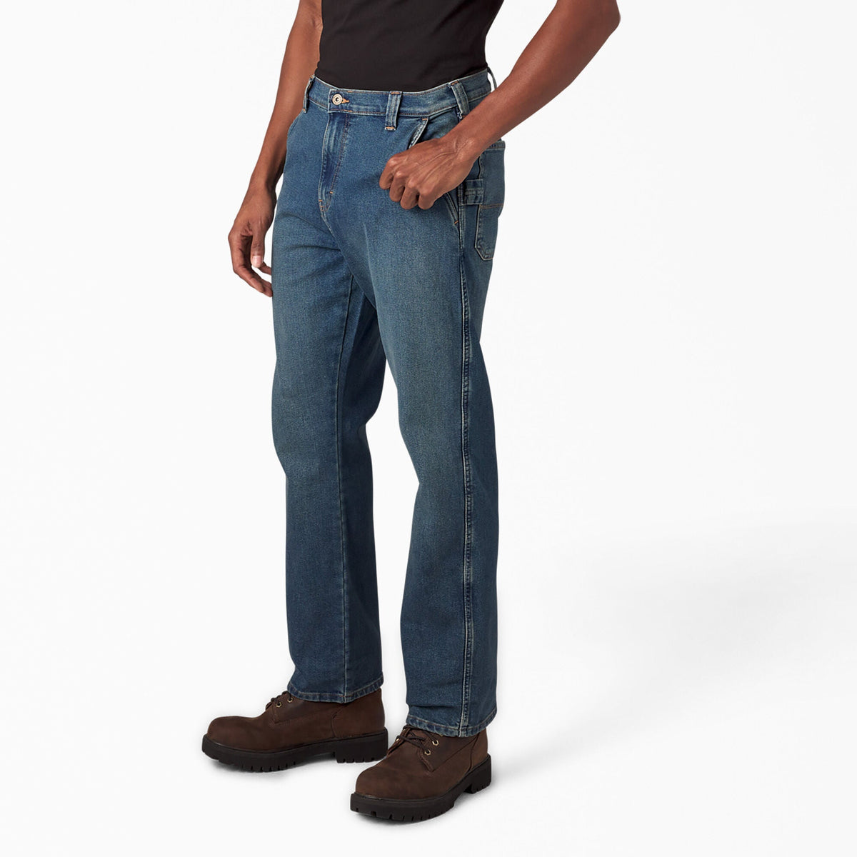 Dickies Men's FLEX Regular Fit Carpenter Utility Jean Pants Dickies