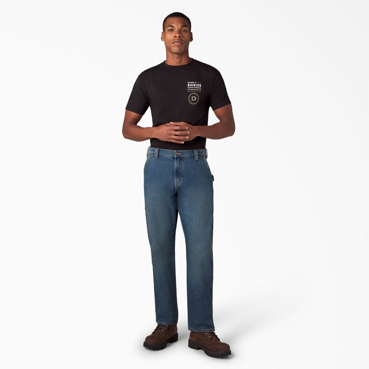 Dickies Men's FLEX Regular Fit Carpenter Utility Jean Pants Dickies