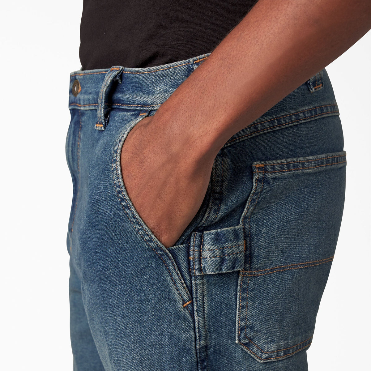 Dickies Men's FLEX Regular Fit Carpenter Utility Jean Pants Dickies