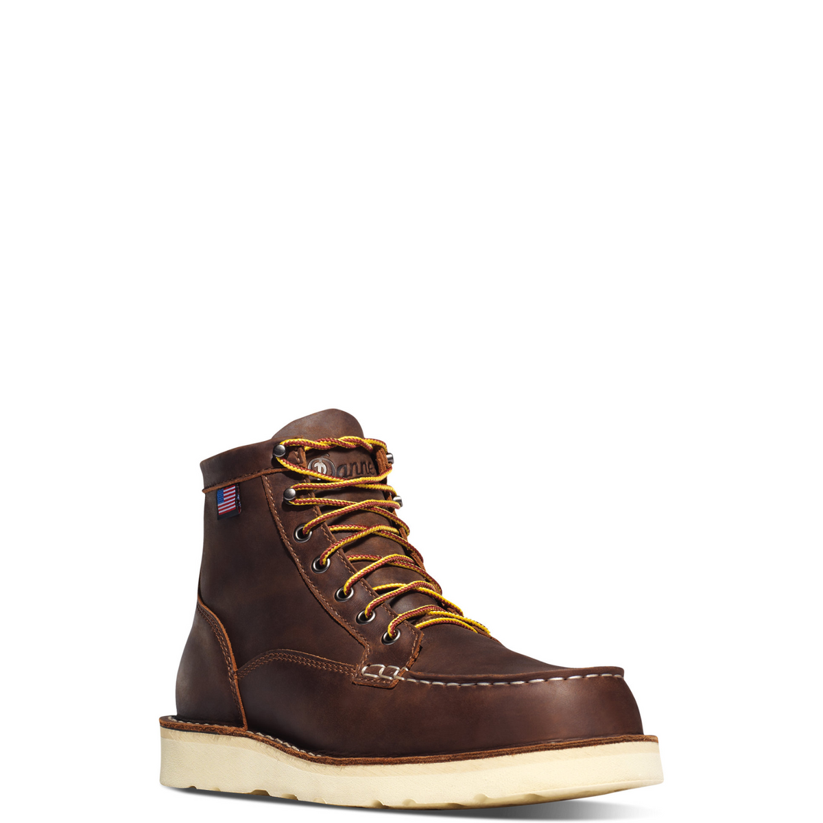 Danner Men's Bull Run 6" EH Moc Toe Work Boot Work Boots Danner