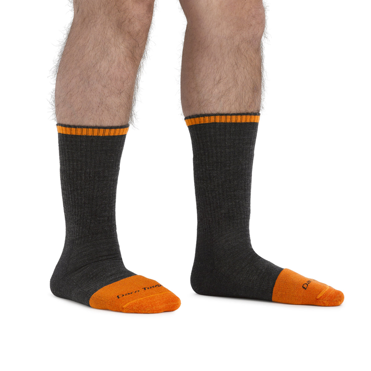 Darn Tough Men's Steely Boot Midweight Work Socks Socks Darn Tough