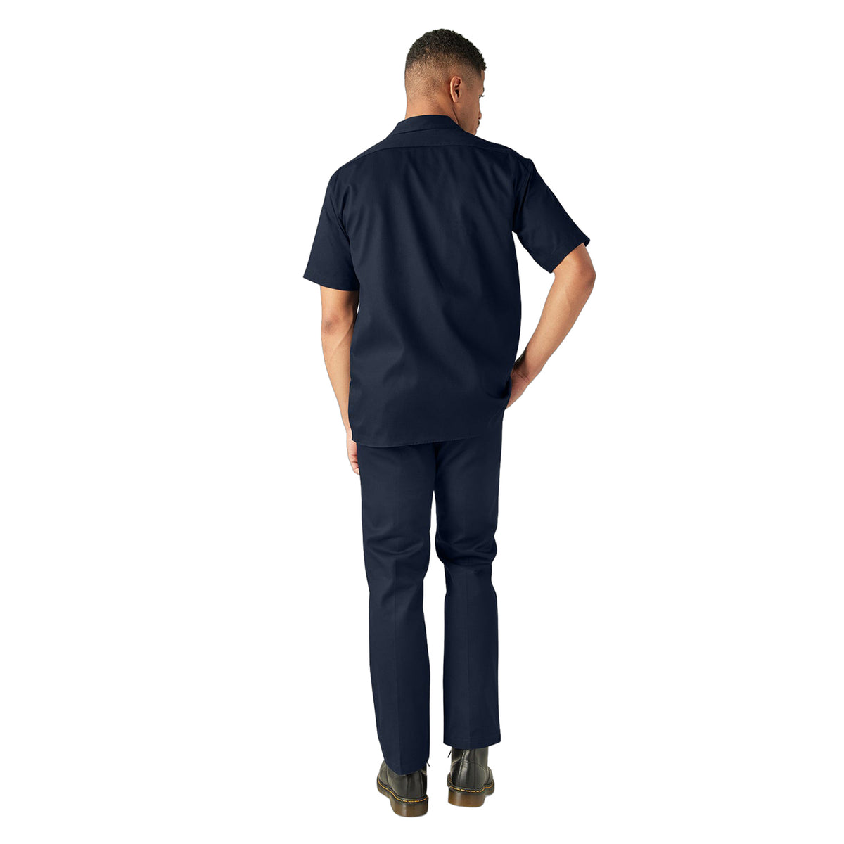 Dickies Men's FLEX Relaxed Fit Short Sleeve Work Shirt