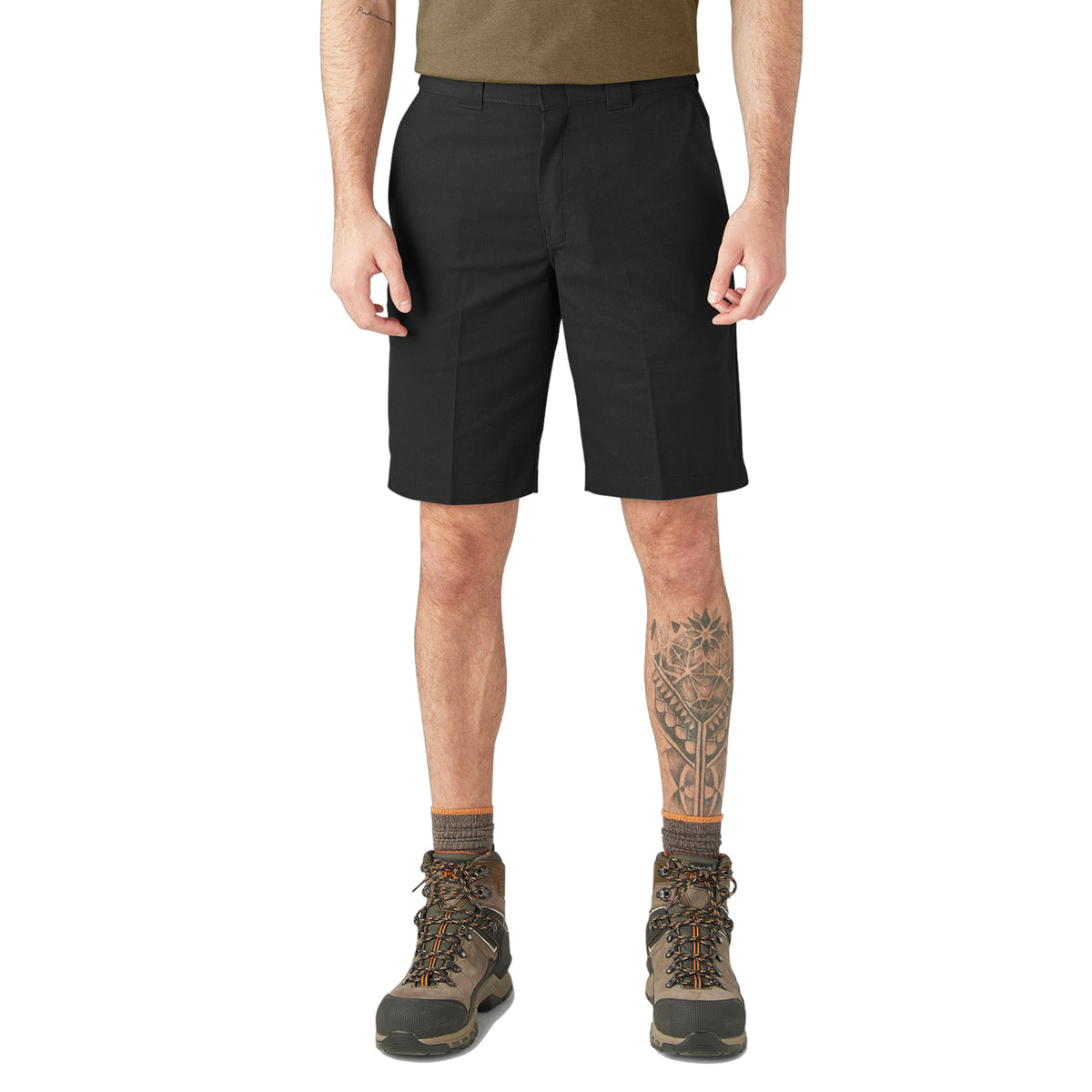 Dickies Men's FLEX Relaxed Fit Work Shorts, 11"