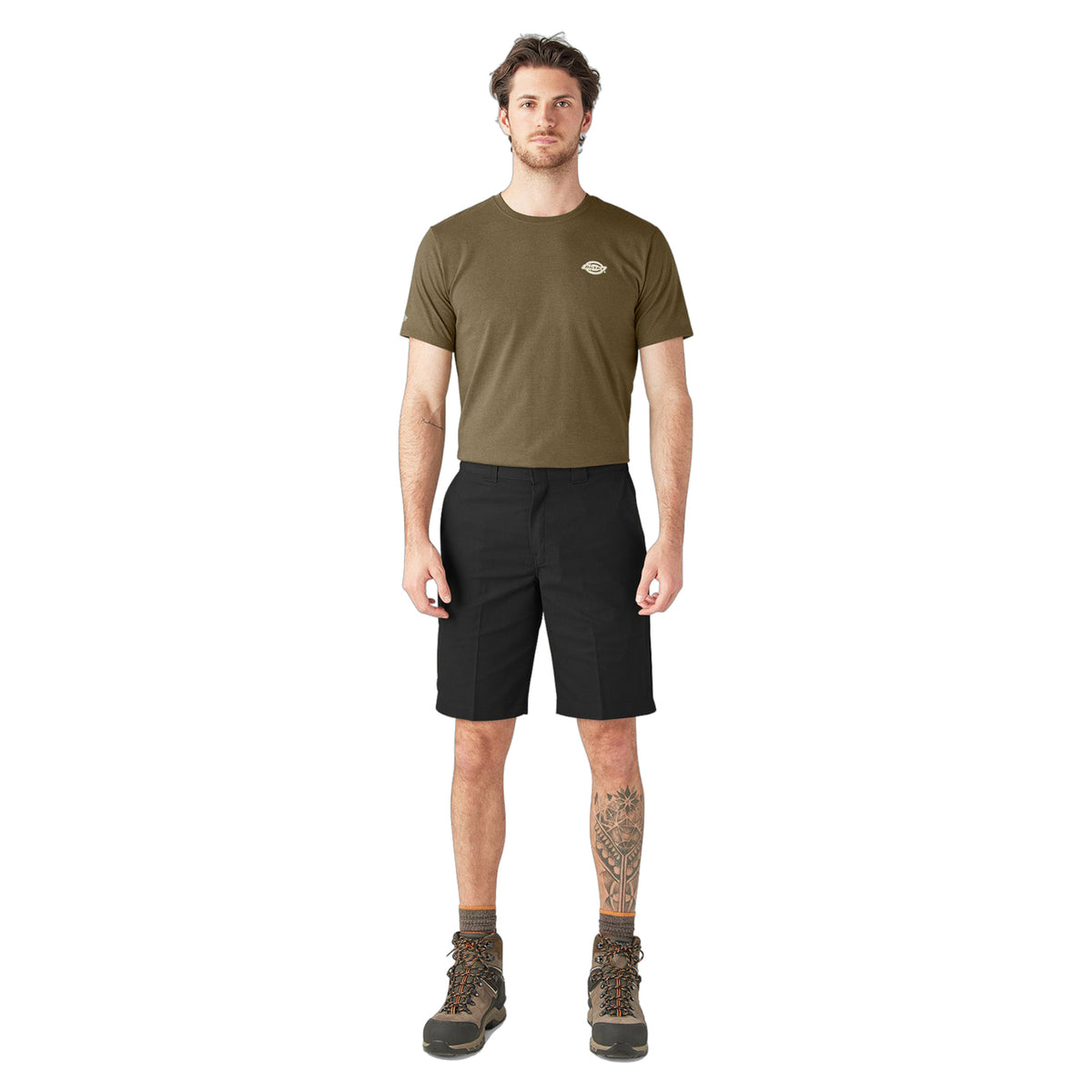 Dickies Men's FLEX Relaxed Fit Work Shorts, 11"