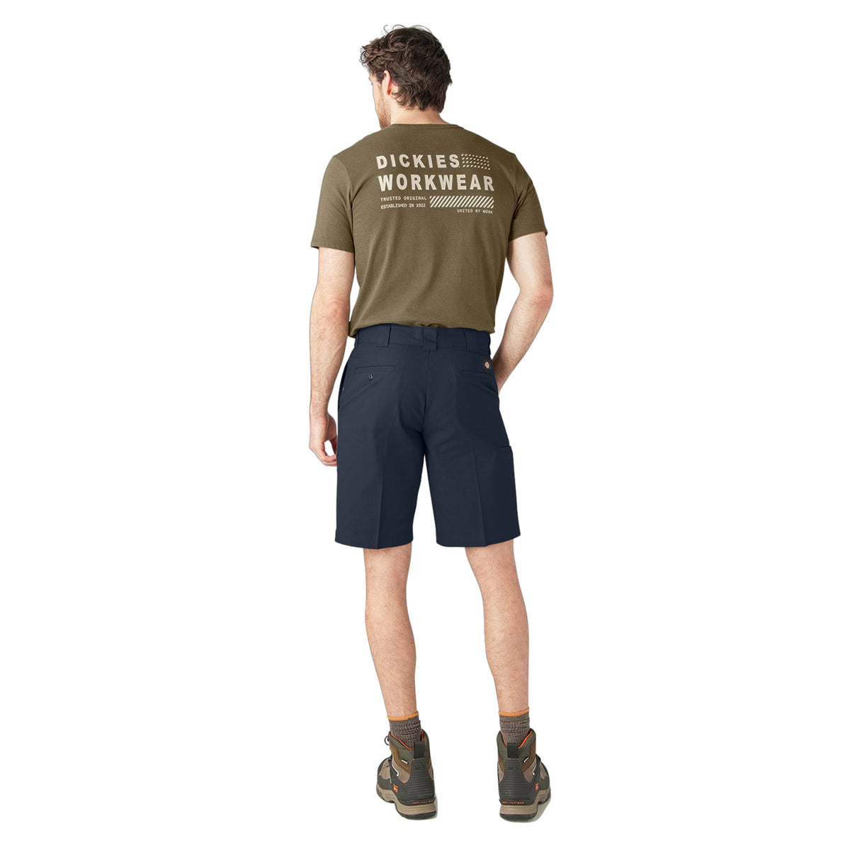 Dickies Men's FLEX Relaxed Fit Work Shorts, 11"