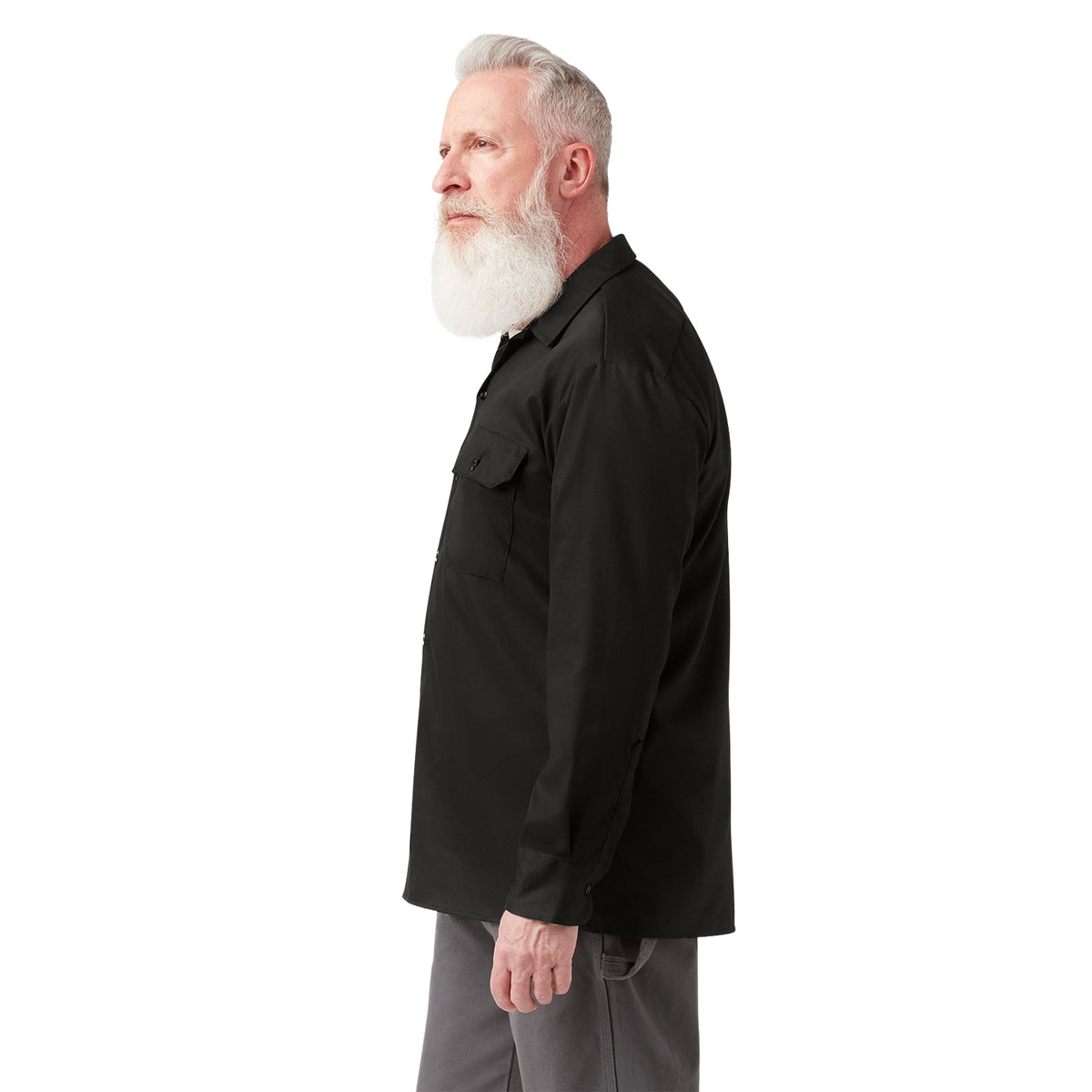 Dickies Men's FLEX Relaxed Fit Long Sleeve Work Shirt