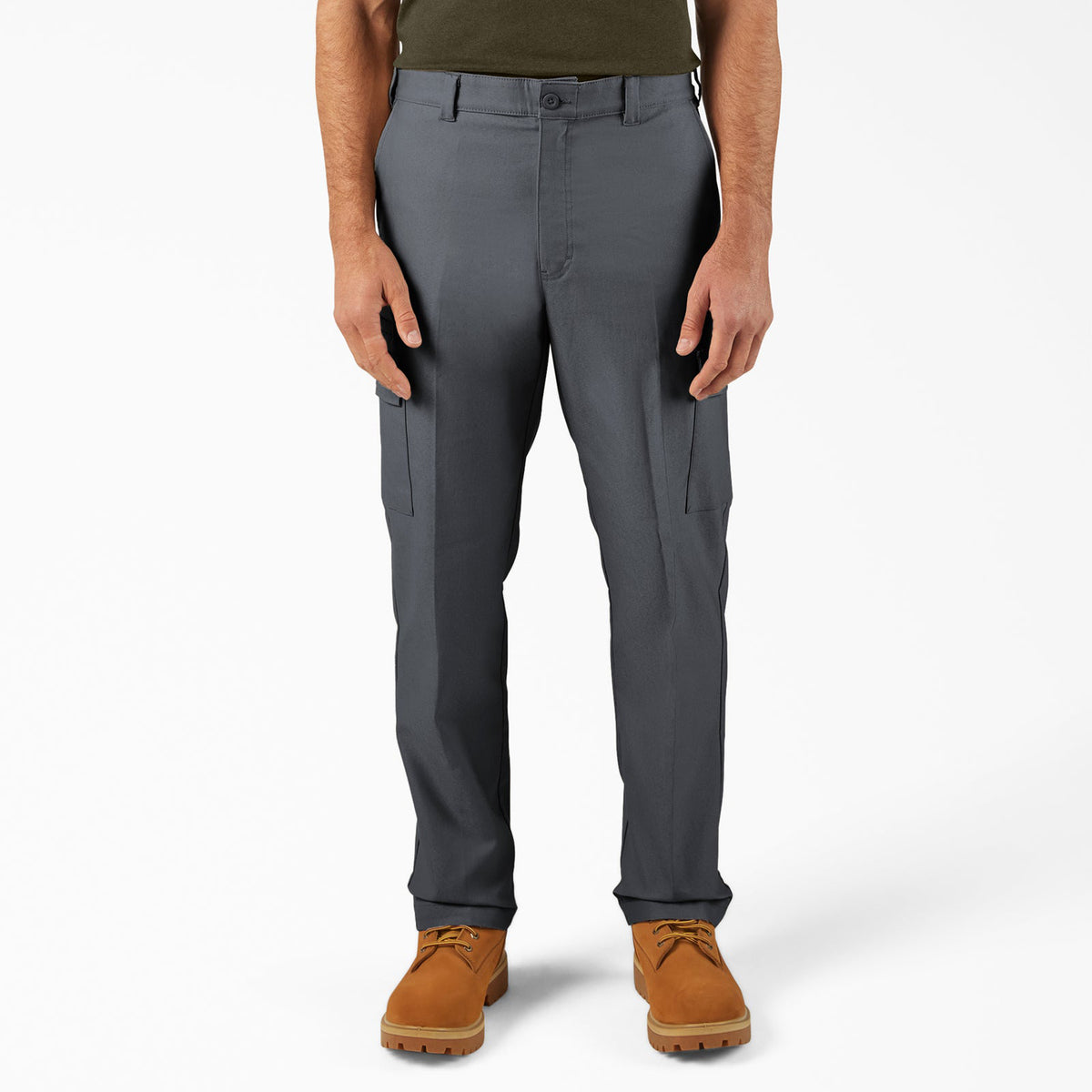 Dickies Men's Pro Series Cargo Work Pants Pants Dickies Charcoal 30 30 Inseam