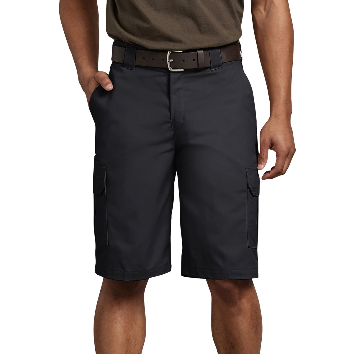 Dickies Men's FLEX Regular Fit Cargo Shorts, 11" Shorts Dickies Black 32