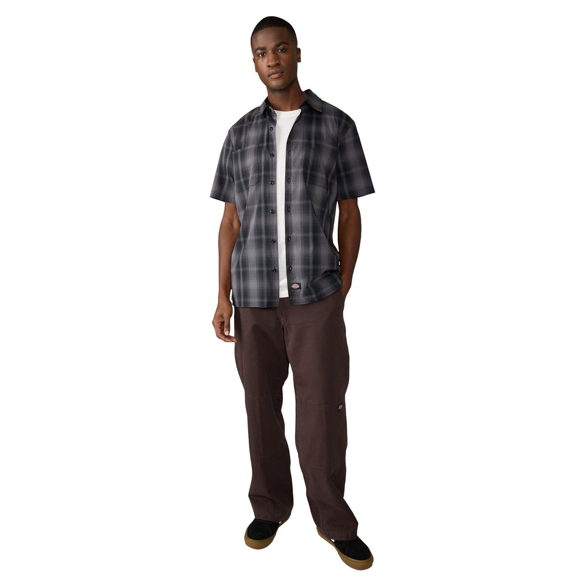Dickies Men's Plaid Work Shirt Work Shirts Dickies