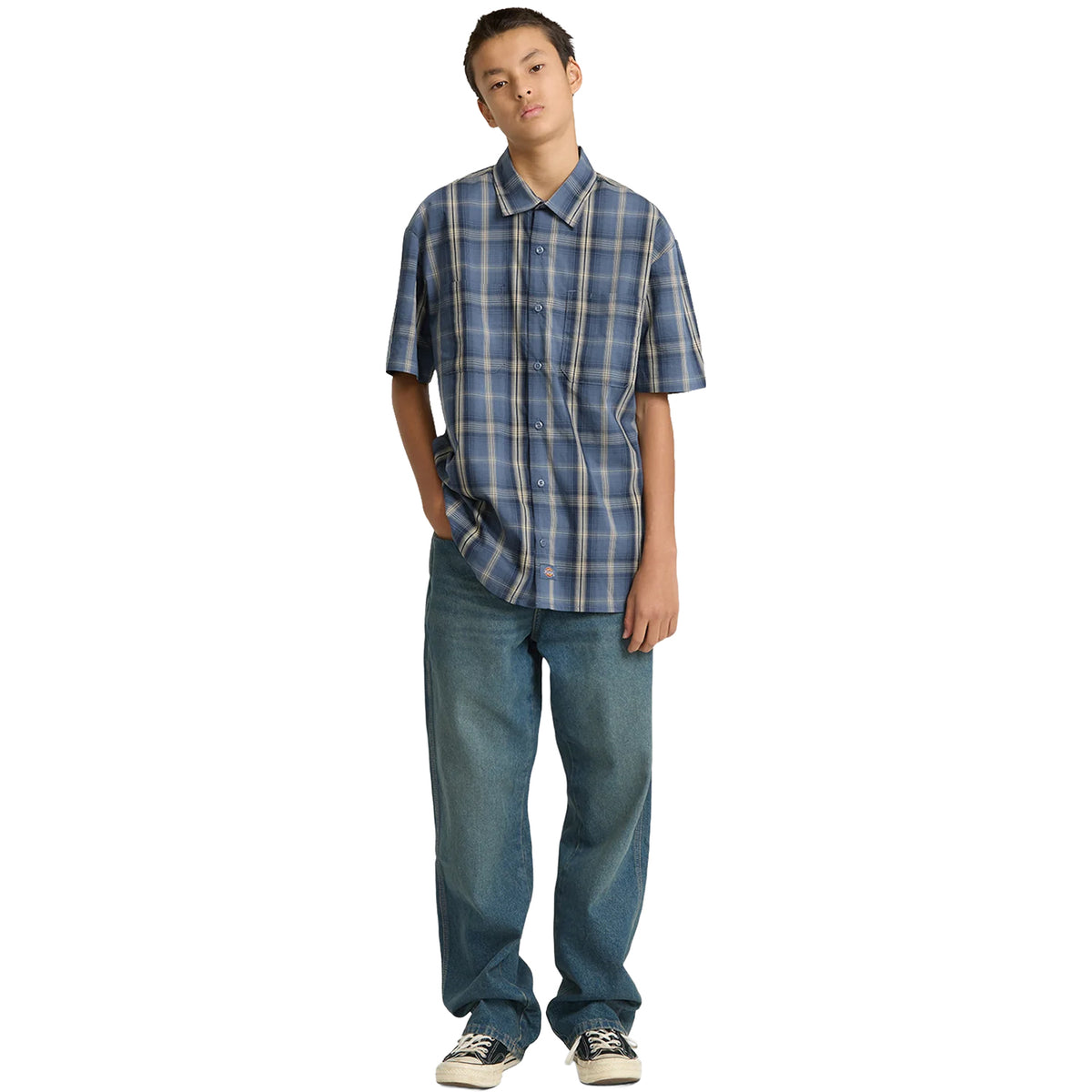 Dickies Men's Plaid Work Shirt Work Shirts Dickies