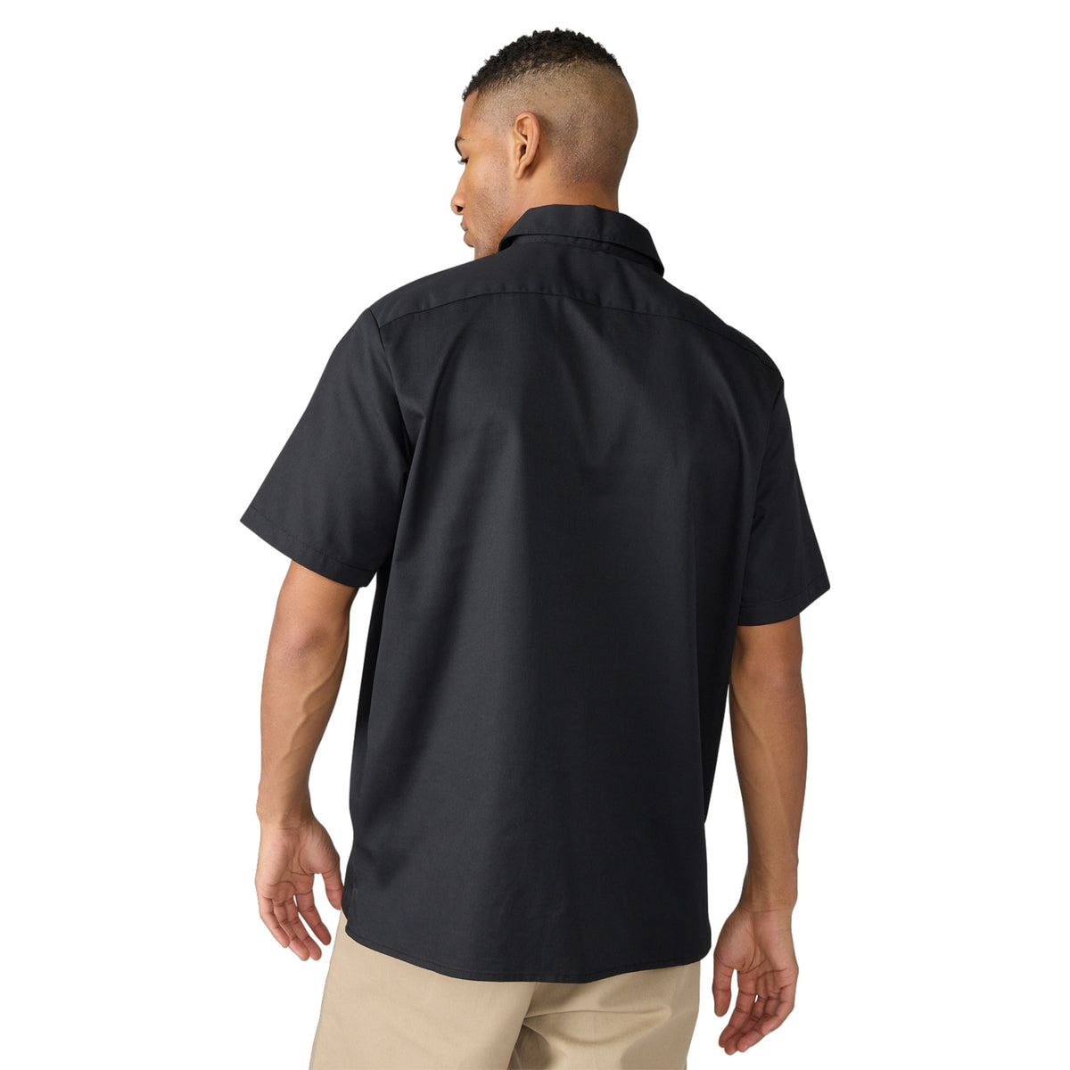 Dickies Men's 1/4 Zip Work Shirt