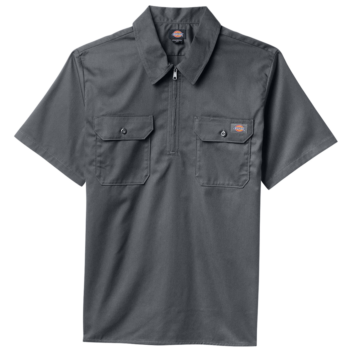 Dickies Men's 1/4 Zip Work Shirt