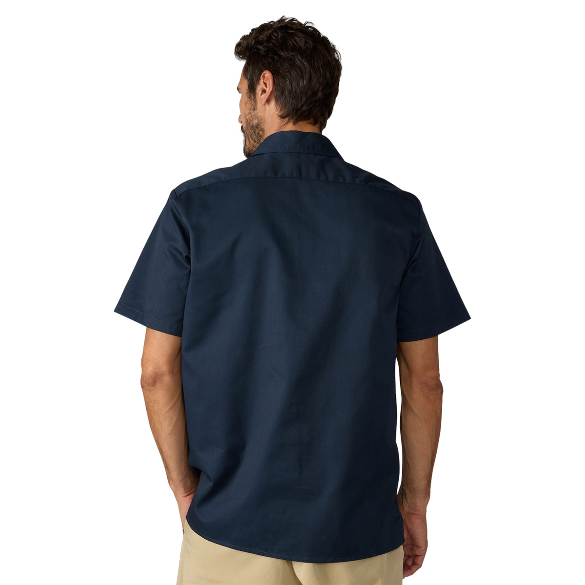 Dickies Men's 1/4 Zip Work Shirt