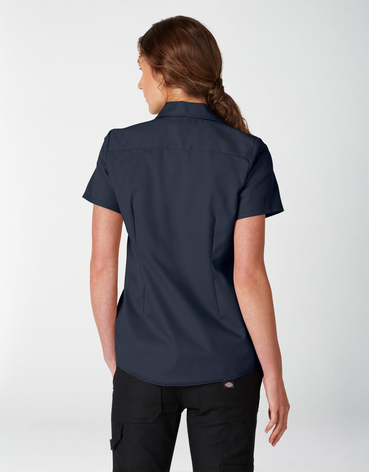 Dickies Women&#39;s FLEX Short Sleeve Work Shirt - Work World - Workwear, Work Boots, Safety Gear