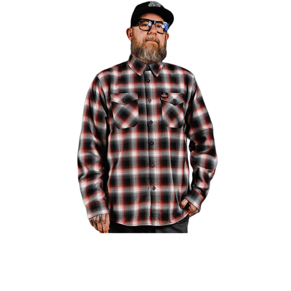 Dixxon Flannel Co. Men's Flame Snap-Up Long Sleeve Flannel Shirt - Work World - Workwear, Work Boots, Safety Gear