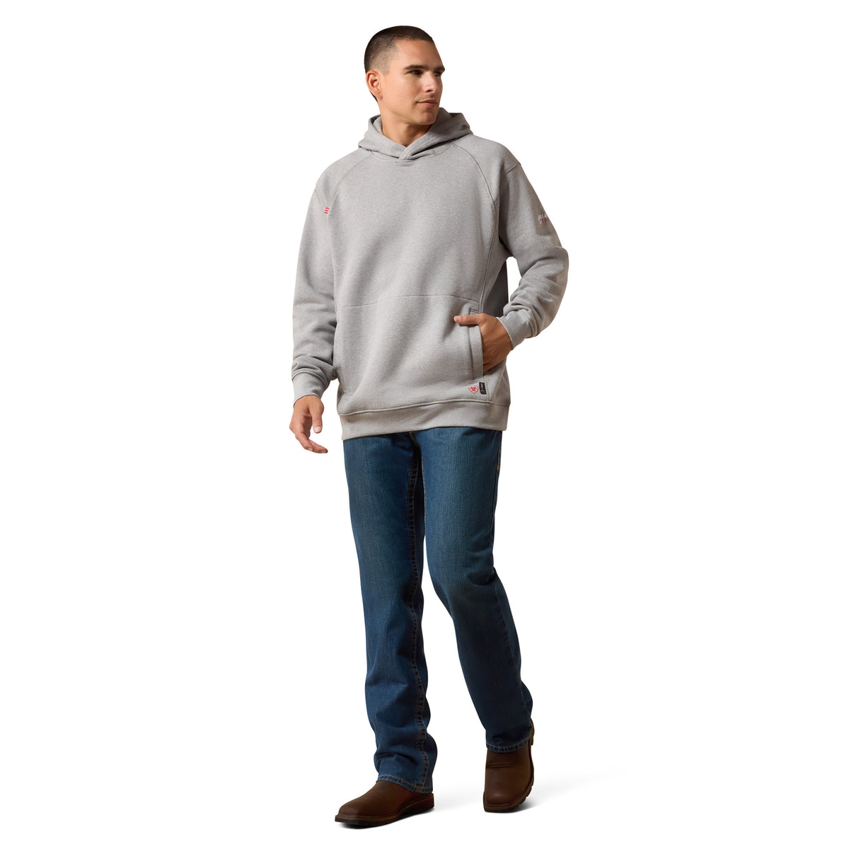 Ariat Men's FR Rev Pullover Safety Hoodie Sweatshirts & Hoodies Ariat