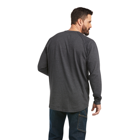 Ariat Rebar Cotton Strong Graphic LS T-Shirt - Work World - Workwear, Work Boots, Safety Gear