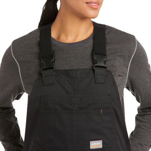Ariat Women's Rebar DuraCanvas Stretch Insulated Bib - Work World - Workwear, Work Boots, Safety Gear