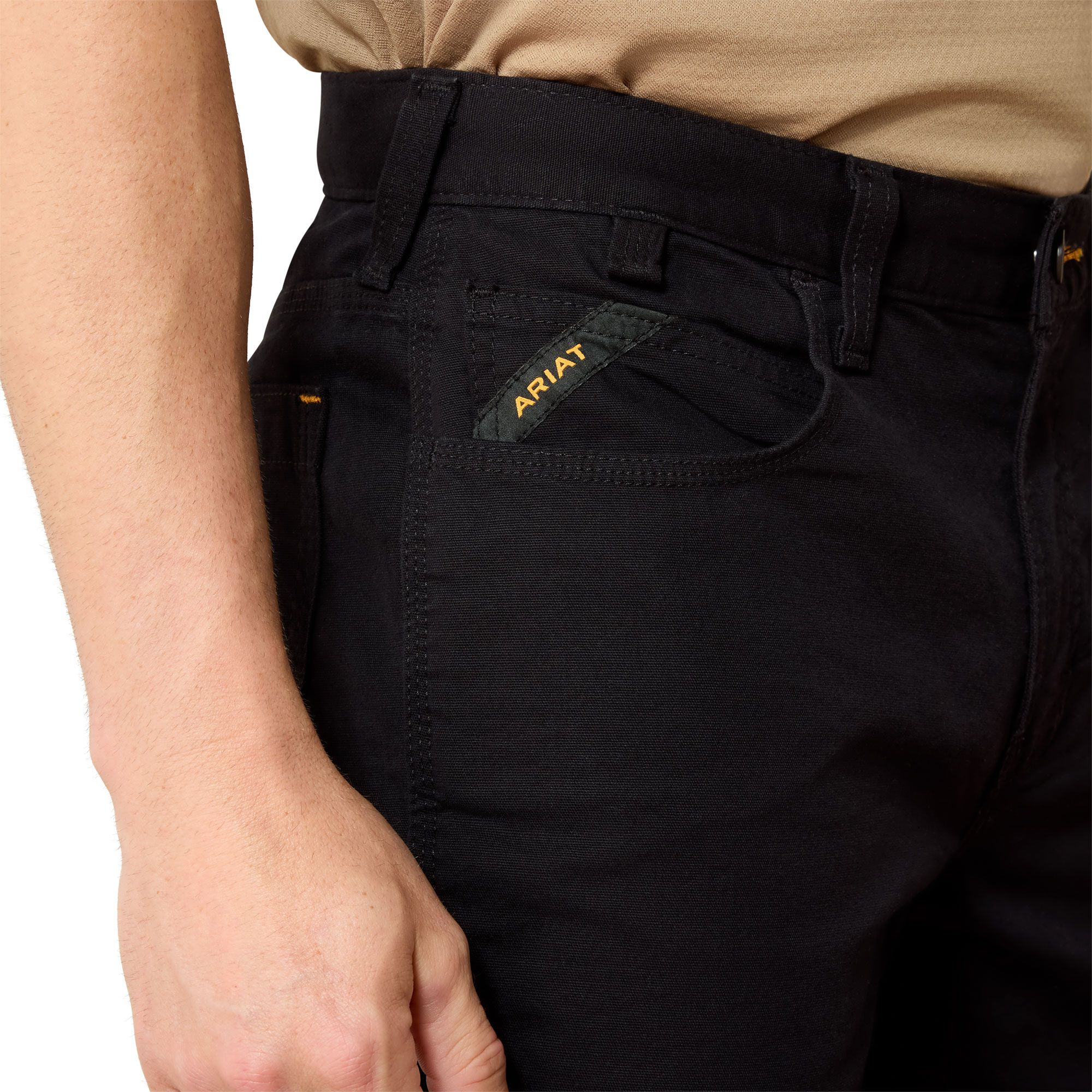 Ariat Men's Rebar M4 Relaxed DuraStretch Made Tough Straight-Leg Pant 40-34 Black Ariat Men's Rebar M4 Relaxed DuraStretch Made Tough Straight-Leg Pant 40-34 Black