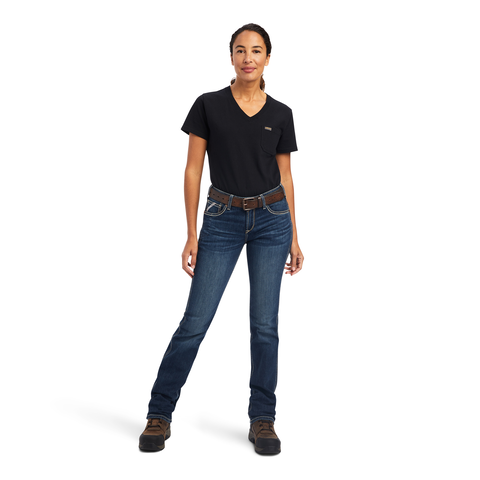 Ariat Women&#39;s Rebar Riveter Straight Jean - Work World - Workwear, Work Boots, Safety Gear