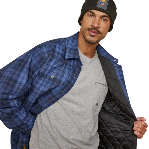 Ariat Men&#39;s Rebar Flannel Insulated Shirt Jacket - Work World - Workwear, Work Boots, Safety Gear