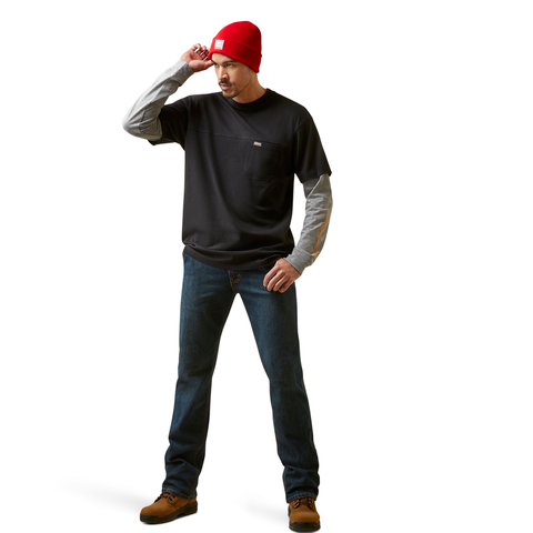 Ariat Rebar CottonStrong Dually LS T-Shirt - Work World - Workwear, Work Boots, Safety Gear