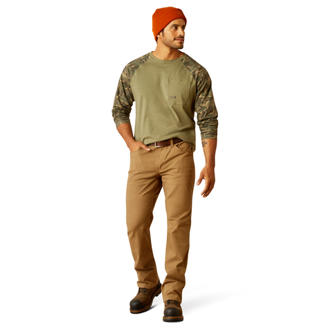 Ariat Men's Rebar M5 DuraStretch Made Tough Straight Leg Pant - Work World - Workwear, Work Boots, Safety Gear