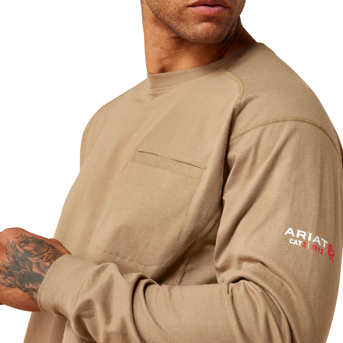 Ariat Men's FR Air Crew Lightweight Long Sleeve T-Shirt