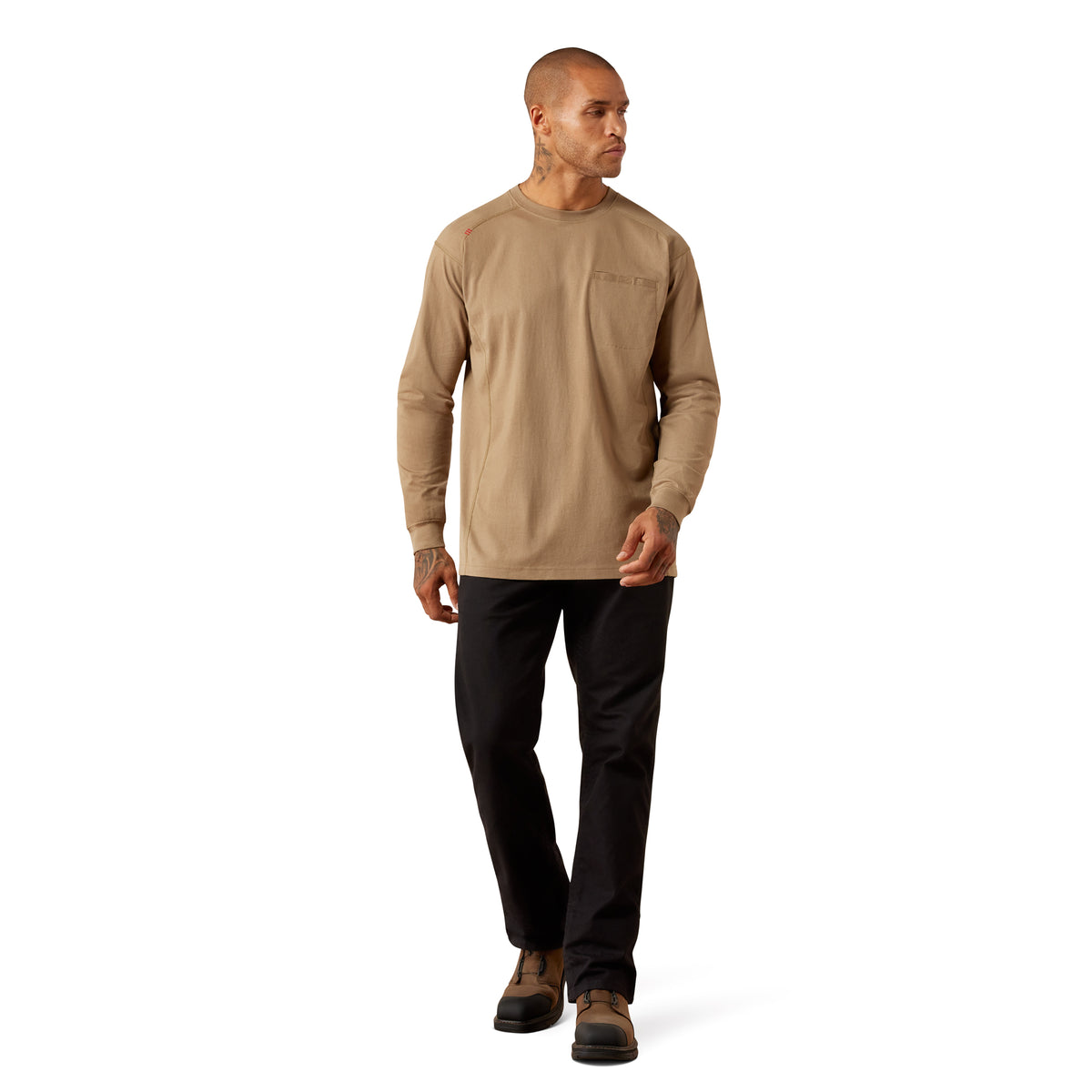 Ariat Men's FR Air Crew Lightweight Long Sleeve T-Shirt