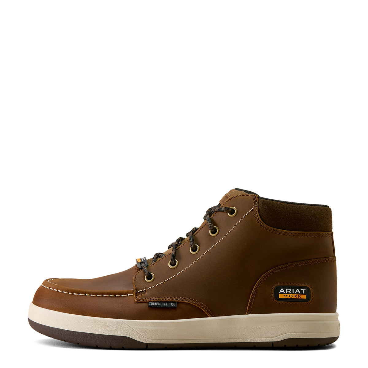 Ariat Men's Outmatch Mid 4.5" EH Moc Comp Toe Chukka Boot