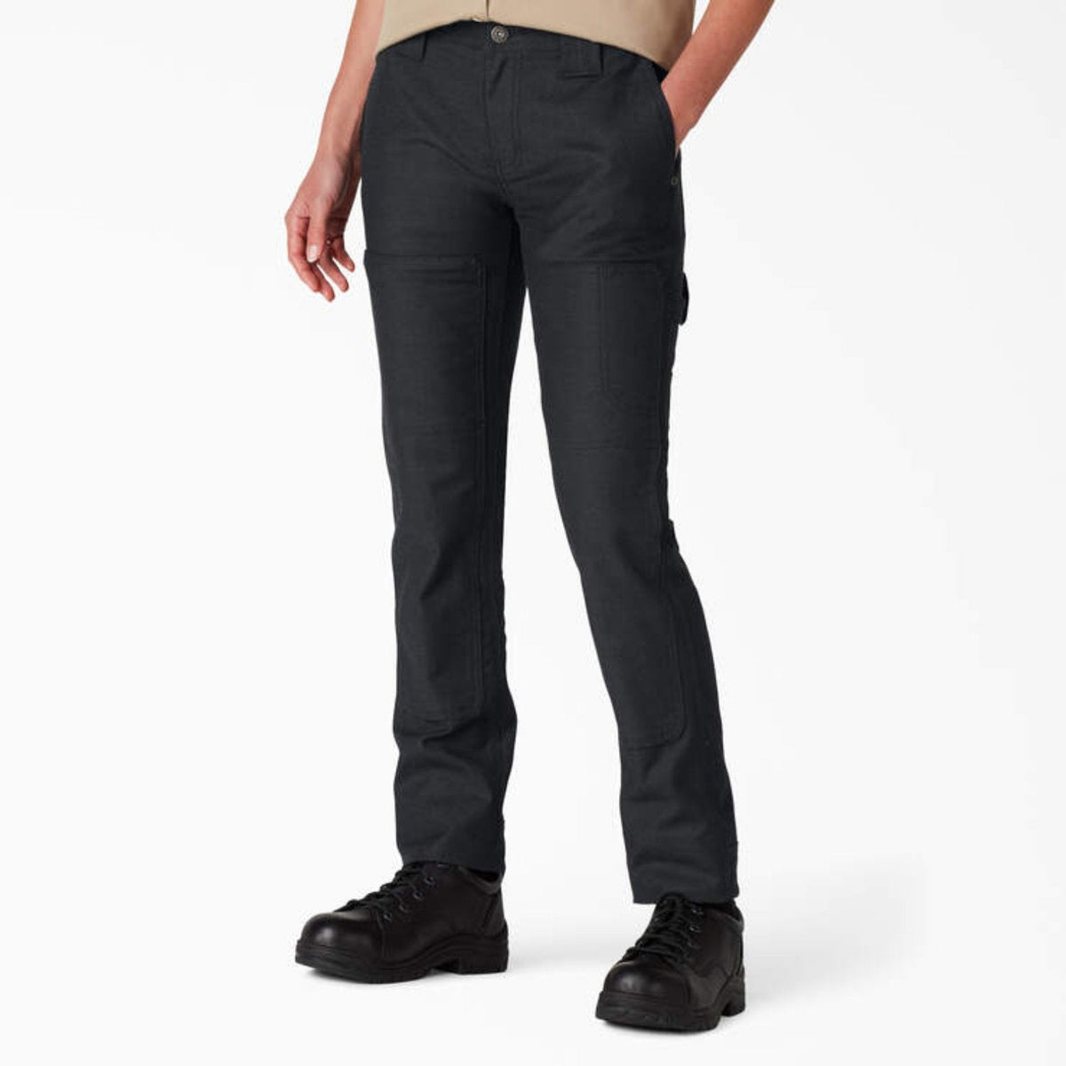 Dickies Women's DuraTech Renegade Double-Front Pant Pants Dickies Black 10 Reg