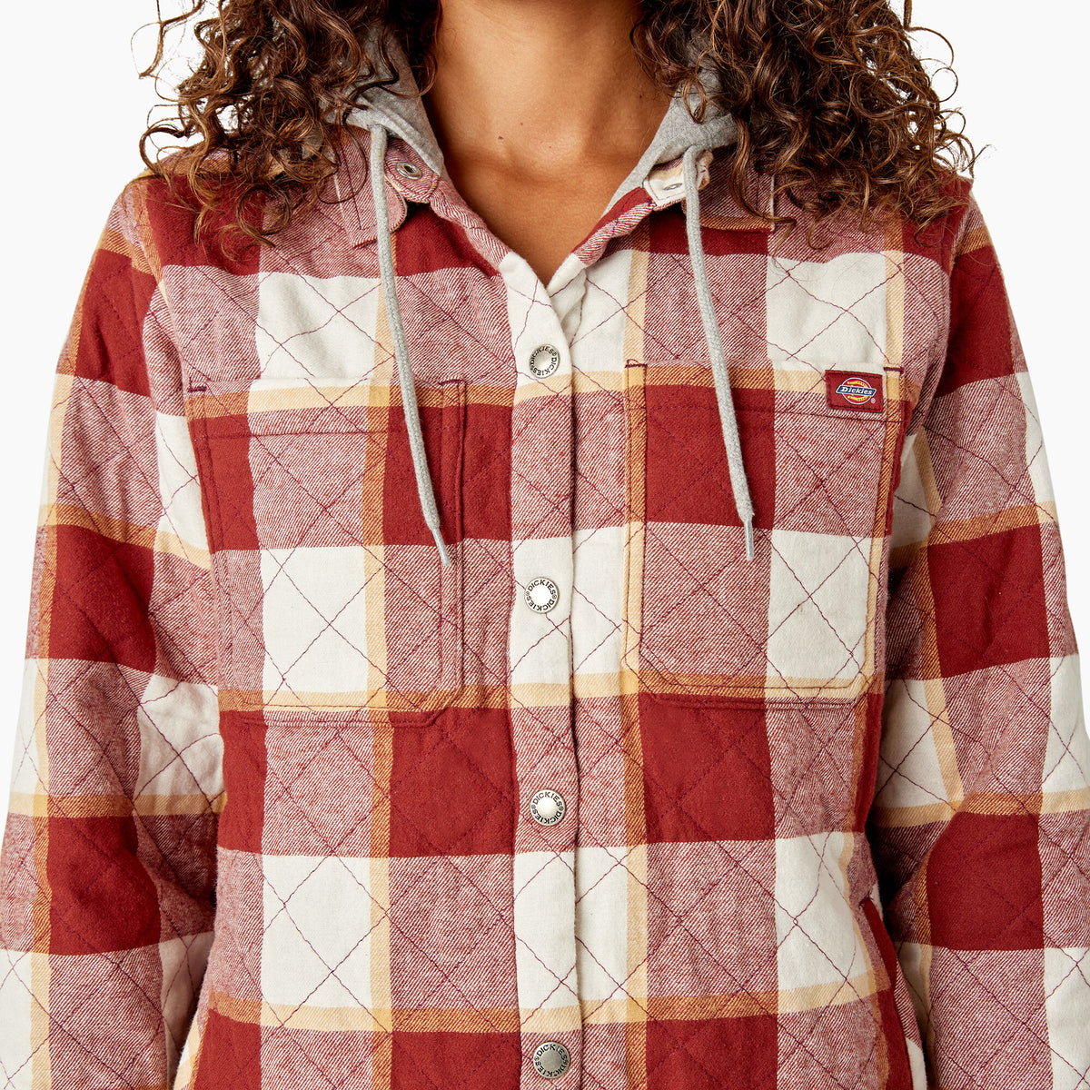 Dickies Women&#39;s Hood Flannel Shirt Jacket - Work World - Workwear, Work Boots, Safety Gear