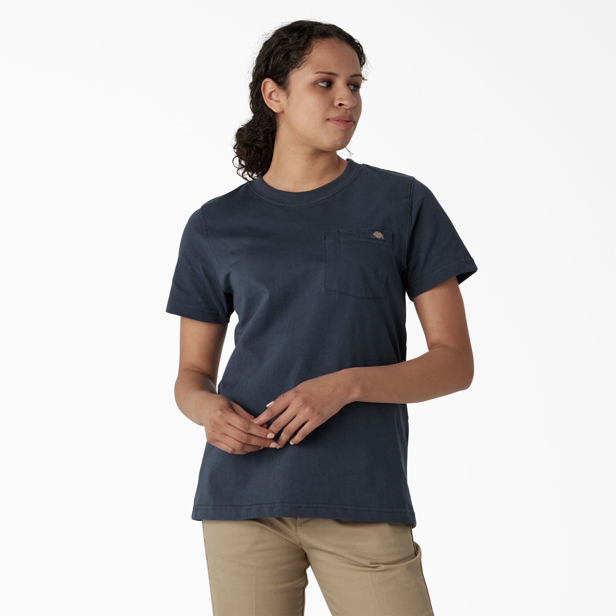 Dickies Women's Short Sleeve Pocket T-Shirt - Work World - Workwear, Work Boots, Safety Gear