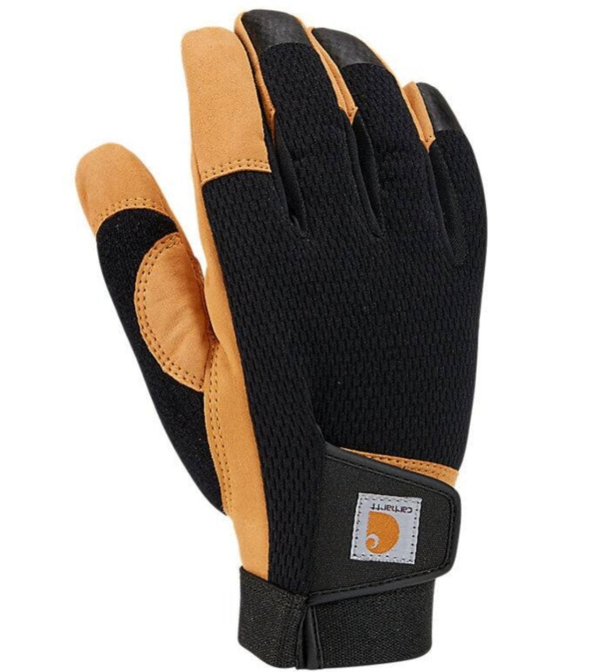 Carhartt Men's High Dexterity Touch Sensitive Glove Gloves Carhartt Black/Barley 2XL