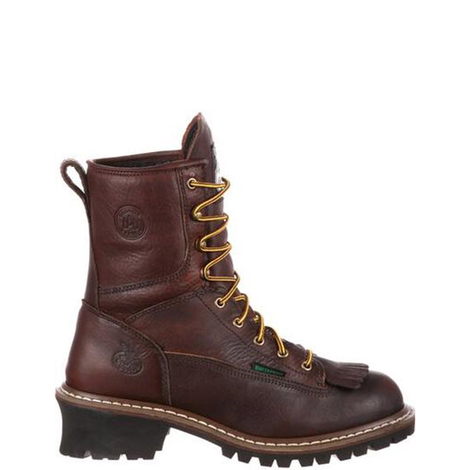 Georgia Boot Men's 8" Waterproof EH Steel Toe Logger Boot - Work World - Workwear, Work Boots, Safety Gear