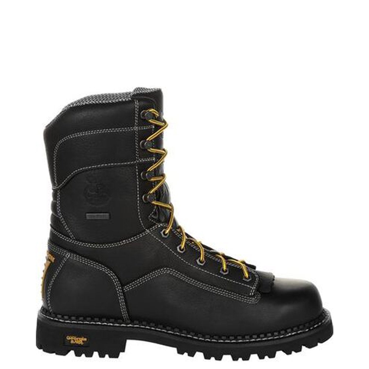 Georgia Boot Men's 9" AMP LT Waterproof EH Soft Toe Low Heel Logger Boot - Work World - Workwear, Work Boots, Safety Gear