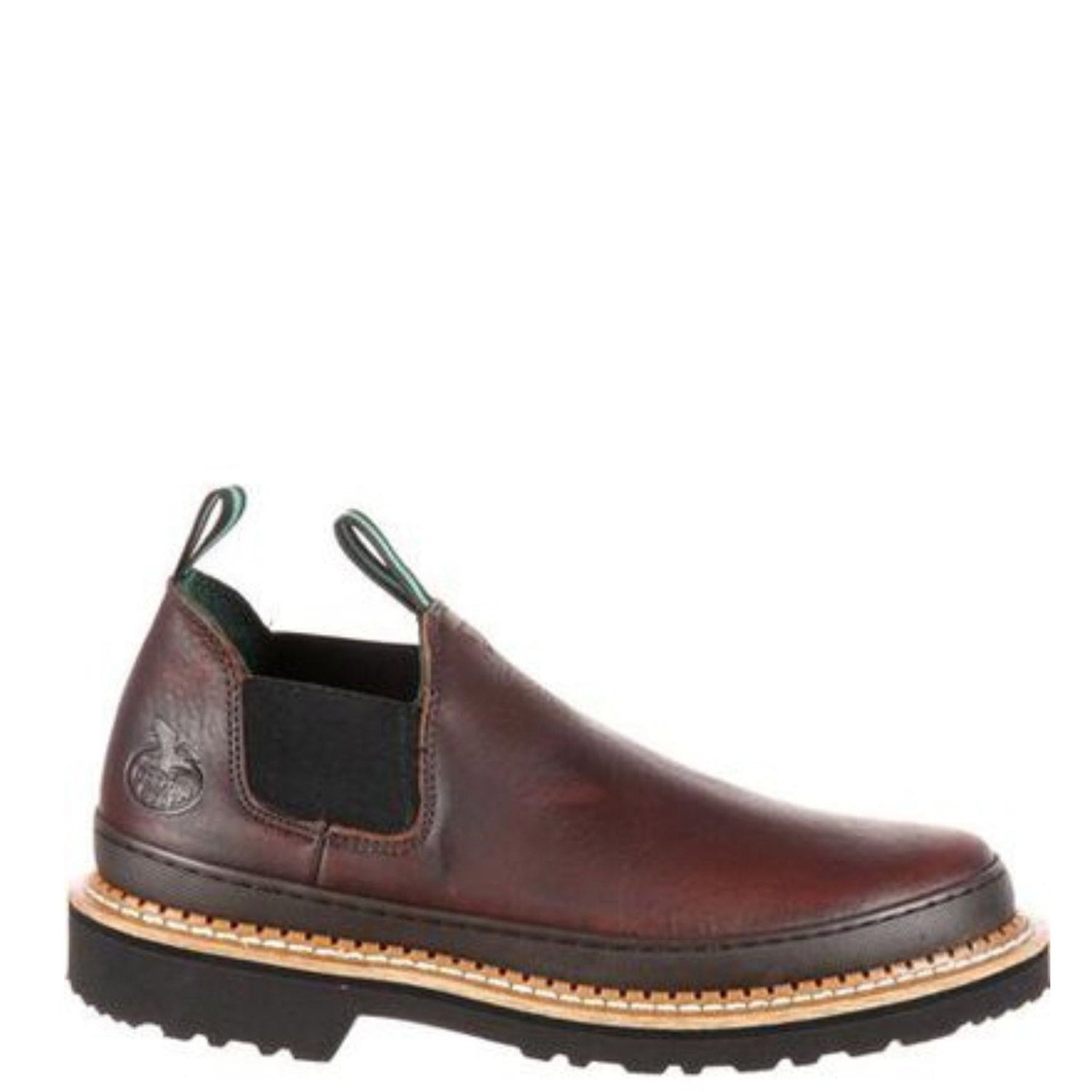 Georgia Giant Men's 4" EH Pull-On Steel Toe Romeo Work Shoe - Work World - Workwear, Work Boots, Safety Gear