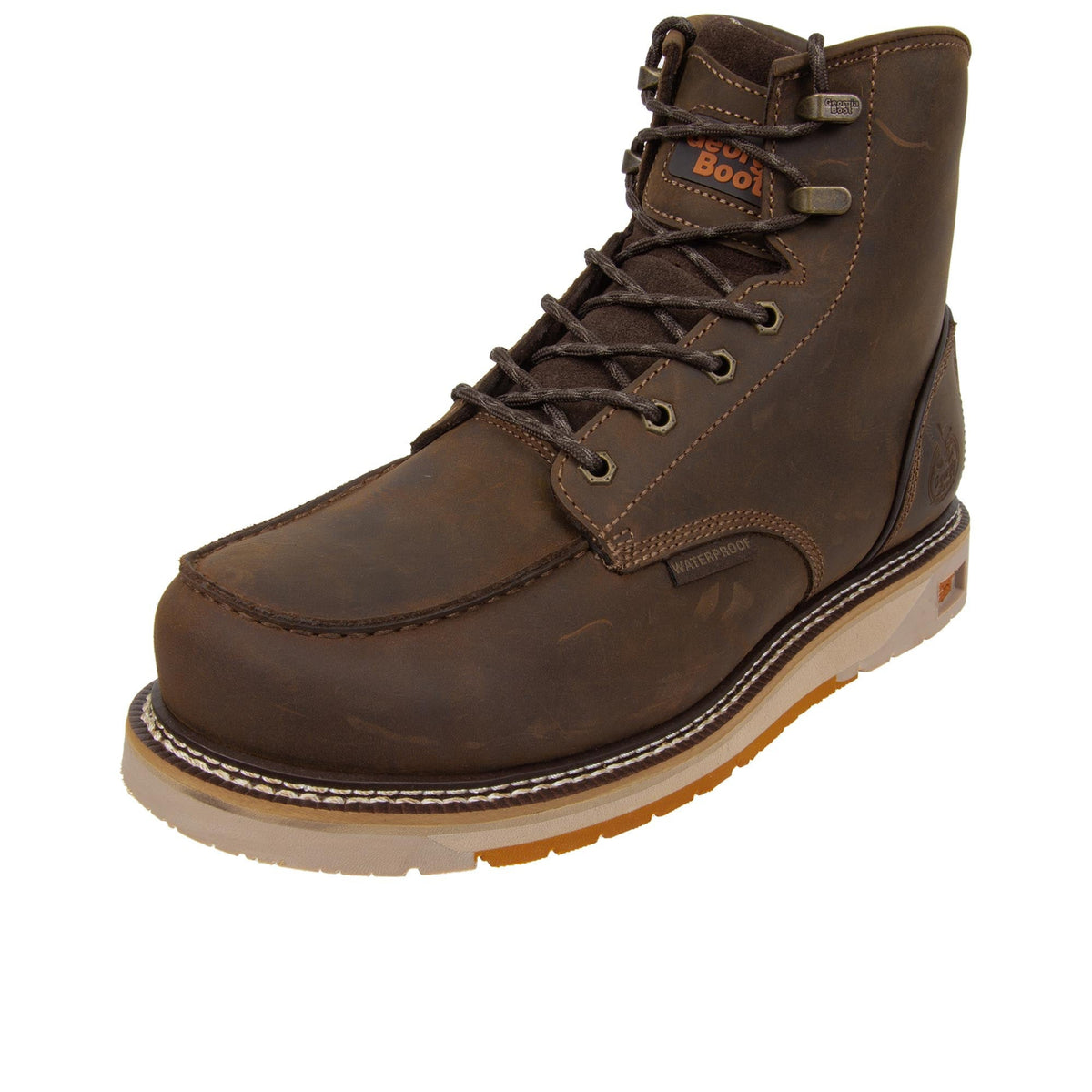 Georgia Boot Men's AMP LT Wedge Comp Toe Waterproof Work Boot Work Boots Georgia Boot