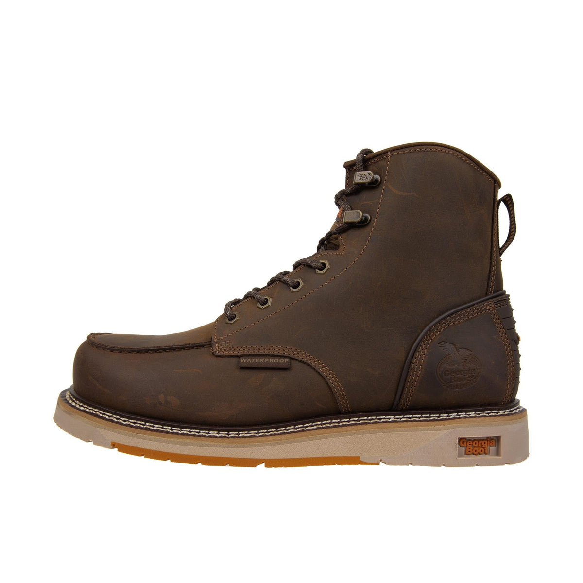 Georgia Boot Men's AMP LT Wedge Comp Toe Waterproof Work Boot Work Boots Georgia Boot