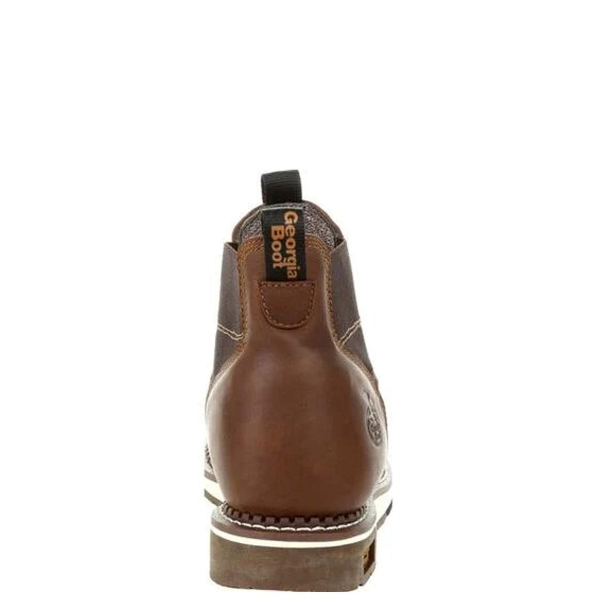 Georgia Boot Men's 5" Waterproof EH Wedge Sole Soft Toe Chelsea Boot Slip-On Shoes & Clogs Georgia Boot
