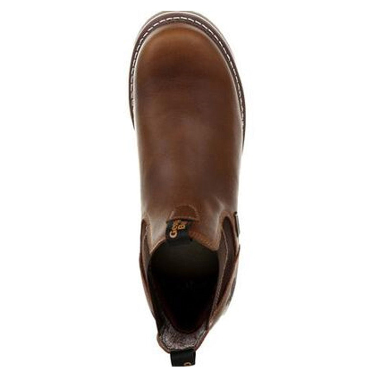 Georgia Boot Men's 5" Waterproof EH Wedge Sole Soft Toe Chelsea Boot Slip-On Shoes & Clogs Georgia Boot