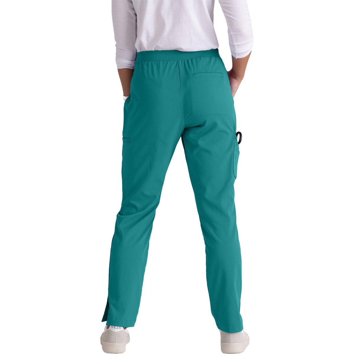 Grey's Anatomy Women's Serena 7-Pocket Tapered-Leg Scrub Pant Scrubs Grey`s Anatomy