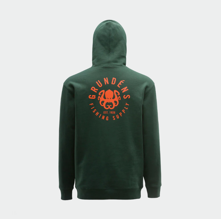 Grundéns Men's Displacement DWR Graphic Hoodie Sweatshirts & Hoodies Grundens